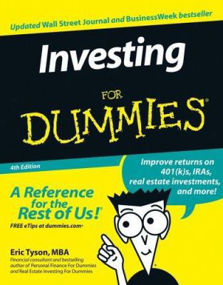 Investing for Dummies 0764599127 Book Cover