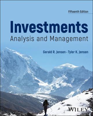 Investments, with eBook Access Code: Analysis a... 1394243782 Book Cover