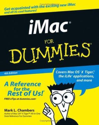 iMac for Dummies 0764584588 Book Cover