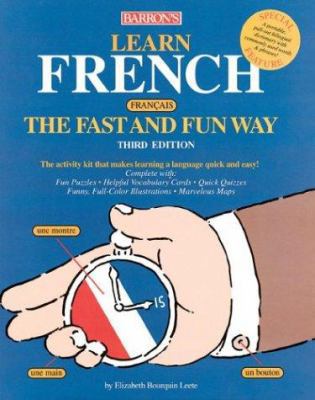 Learn French the Fast and Fun Way [With Diction... B007CSHUH4 Book Cover