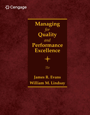 Managing for Quality and Performance Excellence 0357442032 Book Cover