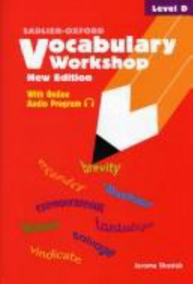 Vocabulary Workshop: Level D 0821571095 Book Cover