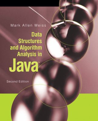 Data Structures and Algorithm Analysis in Java 0321370139 Book Cover