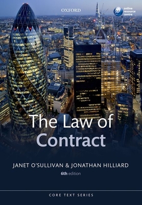 The Law of Contract (Core Text) 0199686939 Book Cover