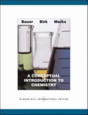 A Conceptual Introduction to Chemistry 0071107940 Book Cover