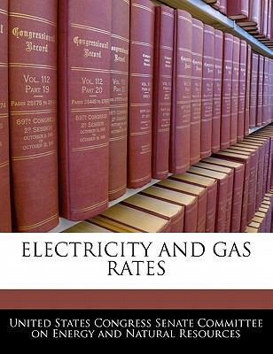 Electricity and Gas Rates 1240475942 Book Cover