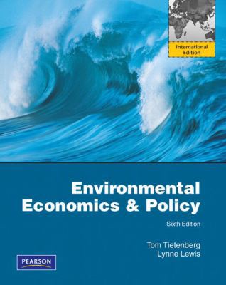 Environmental Economics and Policy. 0321666216 Book Cover