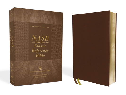 Nasb, Classic Reference Bible, Genuine Leather,... 0310456495 Book Cover