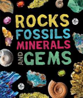 Hardcover Rocks, Fossils, Minerals and Gems Book