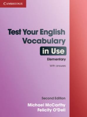 Test Your English Vocabulary in Use Elementary ... B00A2NFR7Q Book Cover