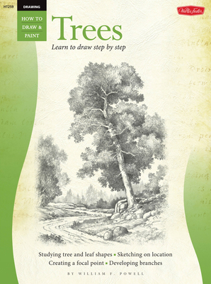 Drawing: Trees with William F. Powell: Learn to... B004O78OL2 Book Cover