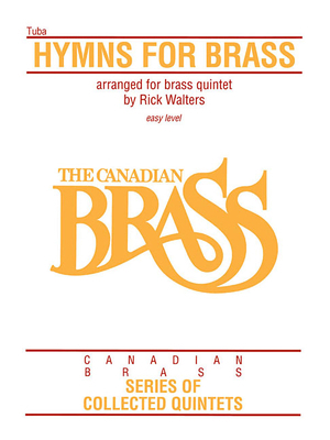 Hymns for Brass: Tuba (B.C.) 1458401588 Book Cover