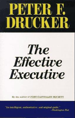 The Effective Executive 0887306128 Book Cover
