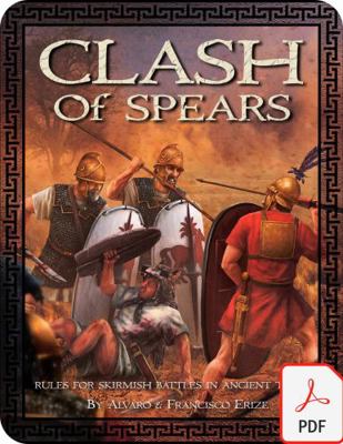Hardcover Miniatures Fighting Hedgehog - Clash of Spears Rulebook (Hardcover) - Raids and Skirmishes in Ancient Times Book