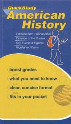 American History (Quickstudy Books) 1423200268 Book Cover