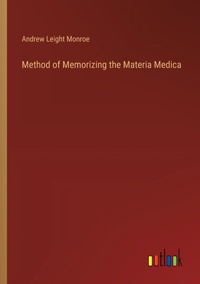 Method of Memorizing the Materia Medica 3385411653 Book Cover