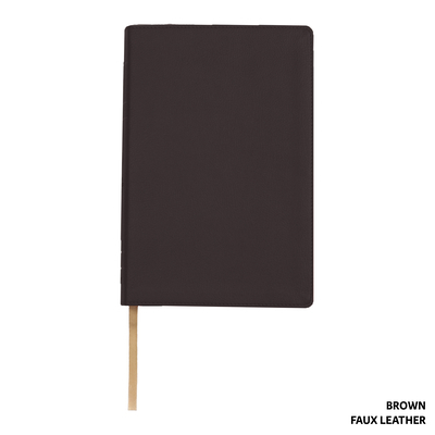 Lsb, 2 Column Verse-By-Verse, Brown Faux Leather 1636641709 Book Cover