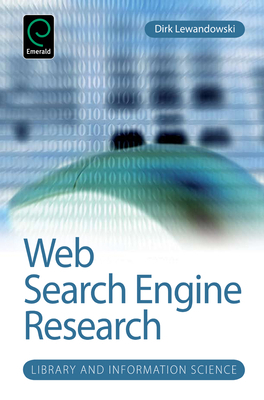 Web Search Engine Research 1780526369 Book Cover