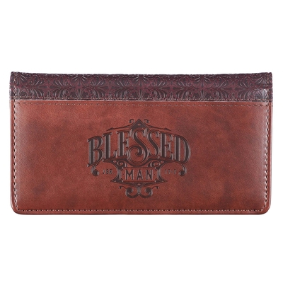 Unknown Binding Checkbook Cover Brown Blessed Man Book