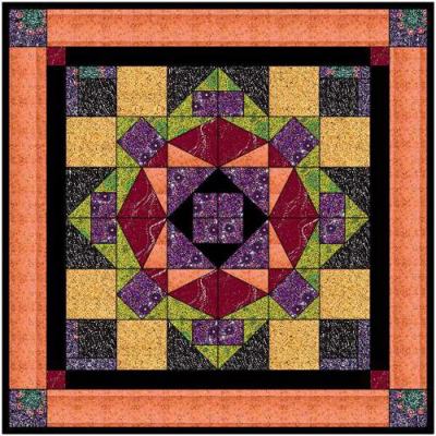 Paperback Medallion Medley Quilt : Photo Wall Hanging/Table Runner Book