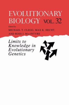 Evolutionary Biology: Limits to Knowledge in Ev... 1461368545 Book Cover