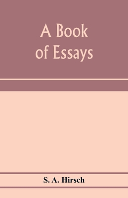 A book of essays 9353974119 Book Cover