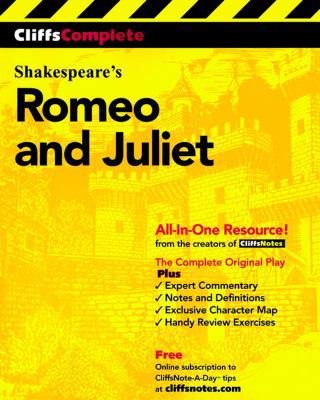 CliffsComplete Shakespeare's Romeo and Juliet 0764585746 Book Cover