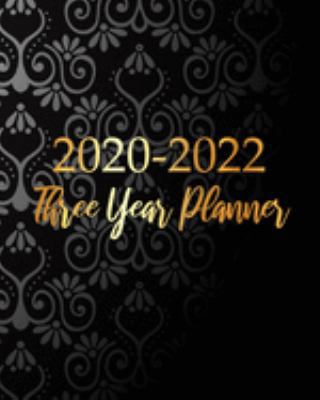 2020-2022 Three Year Planner: Black Cover Business Planners Five Year Journal 36 Months Calendar Agenda Schedule Organizer January 2020 to December 20222 With Federal Holidays And Inspirational Quotes