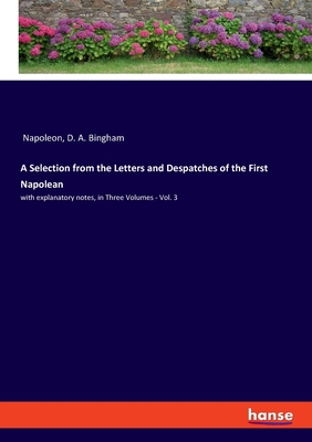 A Selection from the Letters and Despatches of ... 3348039991 Book Cover
