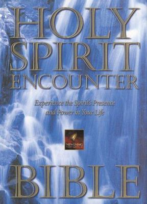 Holy Spirit Encounter Bible-Nlt 0884194671 Book Cover