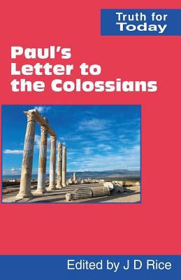 Paul's Letter to the Colossians 0901860956 Book Cover