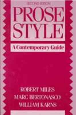 Prose Style: A Contemporary Guide 013713181X Book Cover