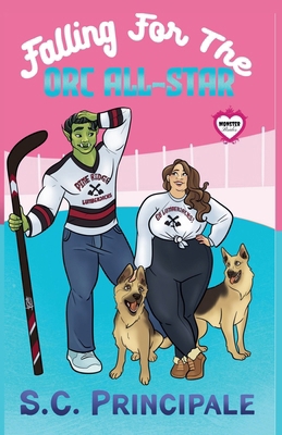 Falling for the Orc All-Star: A Monster Brides ... B0FX49PWQR Book Cover