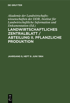Juni 1964 [German] 3112614399 Book Cover