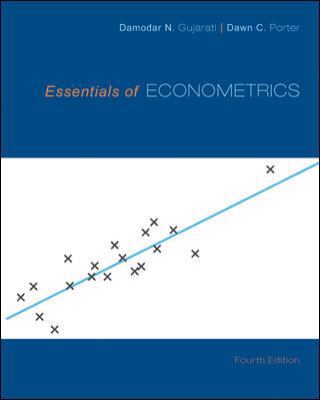 Essentials of Econometrics 0073375845 Book Cover