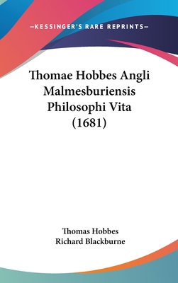 Thomae Hobbes Angli Malmesburiensis Philosophi ... [Latin] 112097822X Book Cover