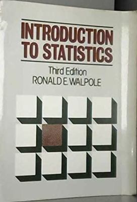 Introduction to Statistics 0029776503 Book Cover