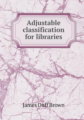 Adjustable classification for libraries 5518515278 Book Cover