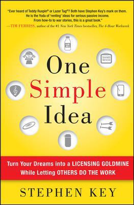 One Simple Idea: Turn Your Dreams Into a Licens... 0071756159 Book Cover