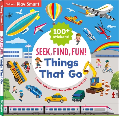 Seek, Find, Fun! Things That Go 4056212686 Book Cover