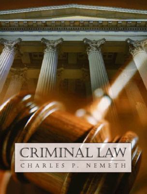 Criminal Law 0130930954 Book Cover