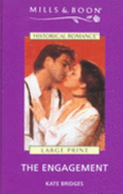 The Engagement (Historical Romance Large Print) 0263190676 Book Cover