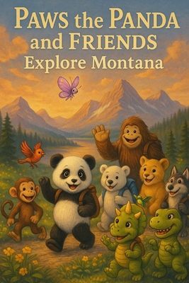 Paws the Panda and Friends: Exploring Montana B0GD65MXXR Book Cover