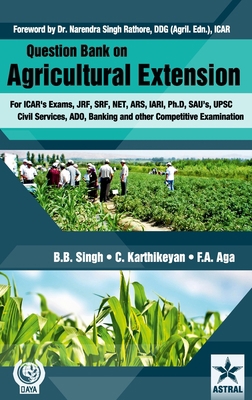 Question Bank on Agricultural Extension 9390384443 Book Cover