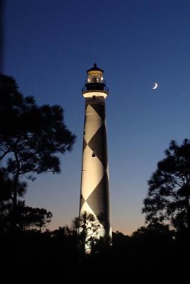 Lighthouse at Night Journal: 150 Page Lined Not... 1539189244 Book Cover