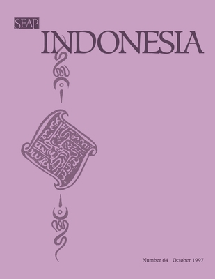 Indonesia Journal: October 1997 0877278644 Book Cover