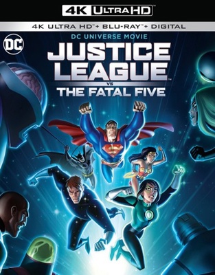 Justice League vs. The Fatal Five            Book Cover