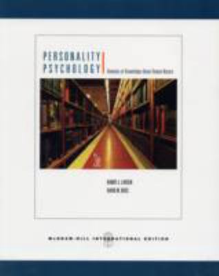 Personality Psychology 0071101683 Book Cover