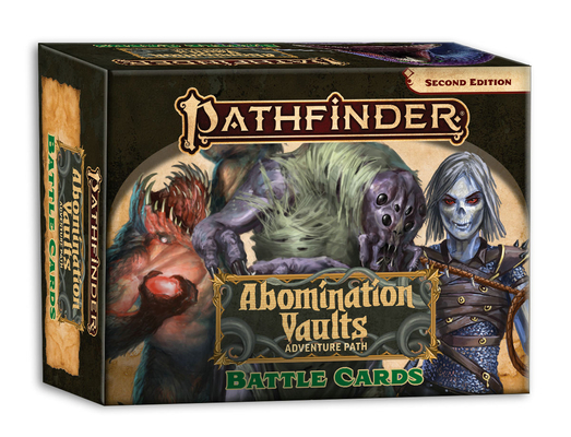 Pathfinder Rpg: Abomination Vaults Battle Cards 1640784721 Book Cover