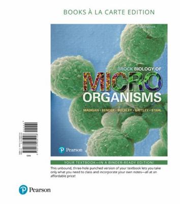 Brock Biology of Microorganisms 0134626109 Book Cover